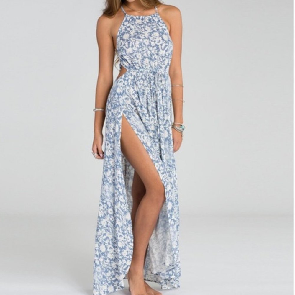 Billabong Sounds of the Sea Maxi Dress Size XS